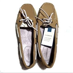 NWT Vintage Croft & Barrow Boat shoes Loafers sz 6